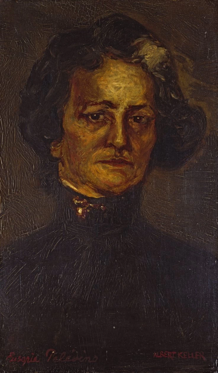 Ritratto di Eusapia Palladino - Lenbachhaus, Monaco